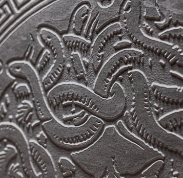 Digital Concrete textured wall design with concrete effect