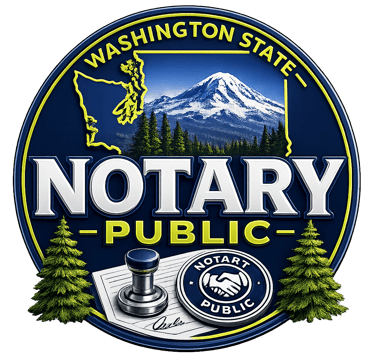 Washington State Notary Public