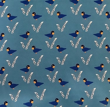 Geometric Silk Printing Fabric