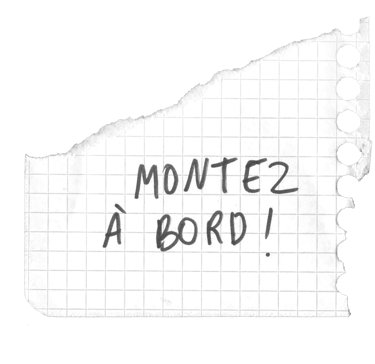 Morceau du journal de bord