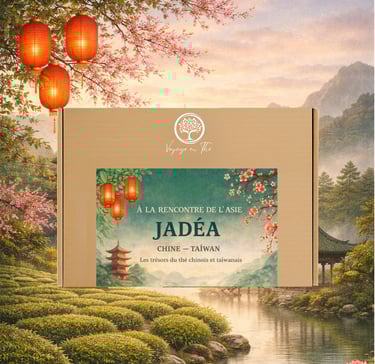Box Jadéa de Voyage en Thé - box de thé rares
