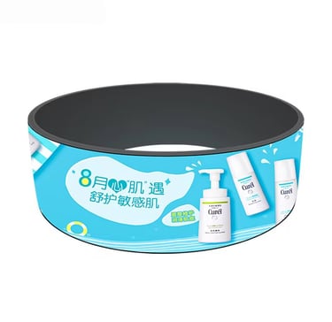 Circular LED display screen