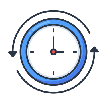 clock-timer-with-cycle-arrows-cartoon-style