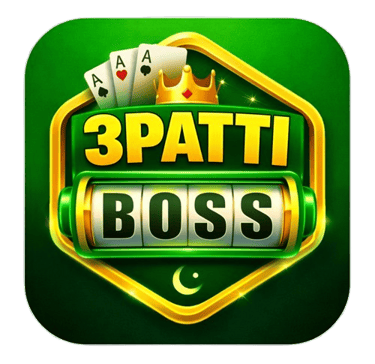 Variant color design with title 3patti Boss pak flag inserted and spade