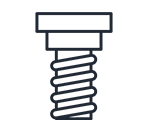An icon with transparent background representing CNC Milling services