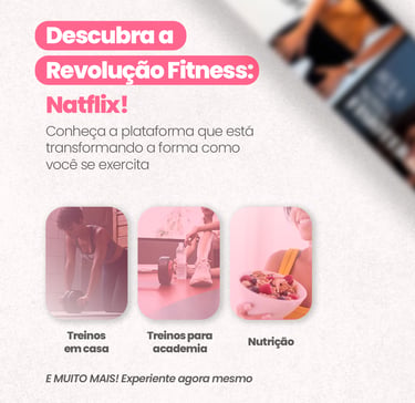 Destaque visual do curso Natflix Fitness
