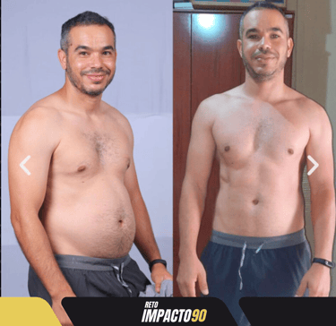 a woman with a weight loss and a weight loss