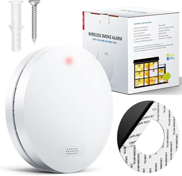 a wireless wireless home security alarm alarm clock
