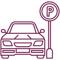 Estacionamiento para 3 vehículos en casa de lujo Las Plazas.