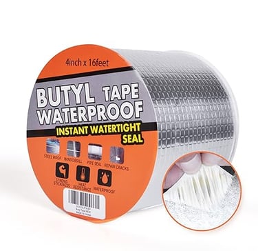 Butyl Tape Waterproof Sealing Tape Aluminum Foil Tape