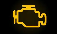 Spia gestione motore auto