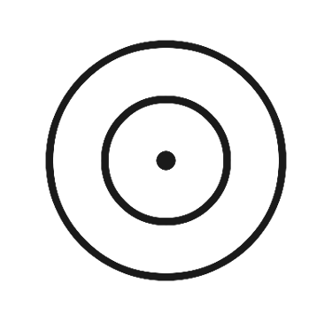 Icon of an archery target