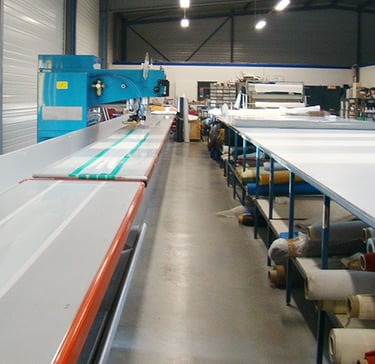 Atelier de travail de Techno-Textiles de Bourgogne