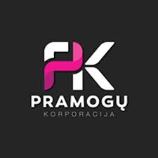 pramogų korporacija senas logotipas