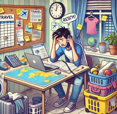 gain de temps en voyageant avec un travel planner