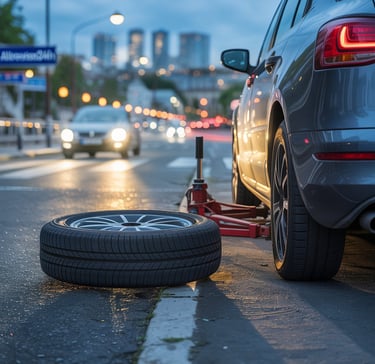 dépannage crevaison 