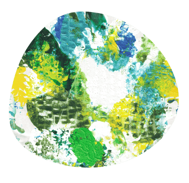 Shape with Dania's artwork