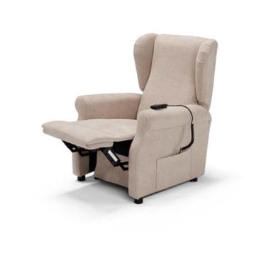 Poltrona relax Bergè motorizzata con sistema di reclinazione elettrica