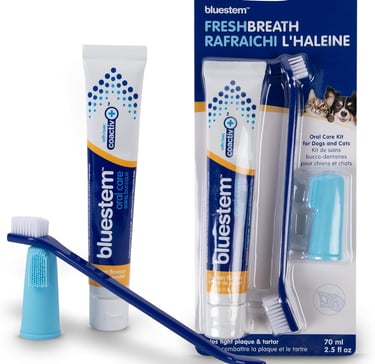 bluestem Cat and Dog Toothpaste, Scientifically Formulated, Pet Toothpaste Helps Reduce Plaque