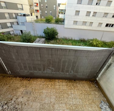 Avant / Après : nettoyage et désinfection totale des fientes de pigeon Bonneville