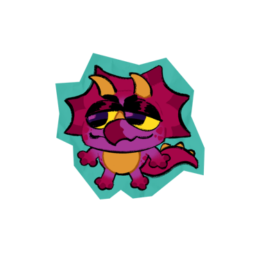 Purple Dino