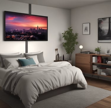 Bright living room with modern inventory