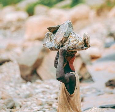 image qui montre les cailloux portées  pour comprendre où il y a des tensions