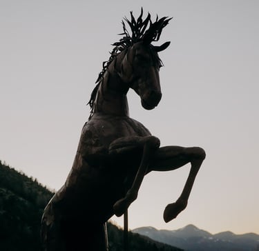 Stanley the horse silhouette