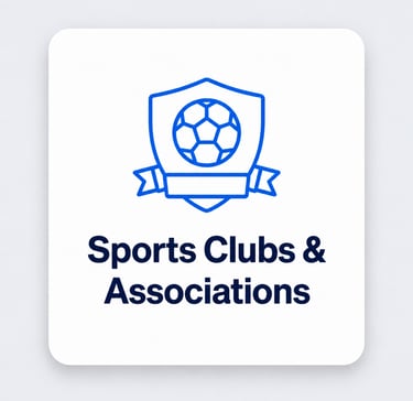 Sports clubs and associations improving administration and reporting