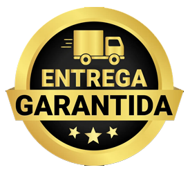 Selo de entrega garantida e segura para compras de suplementos e equipamentos.