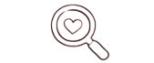 a magnifying heart shaped magnifying magnifying magnifying mag