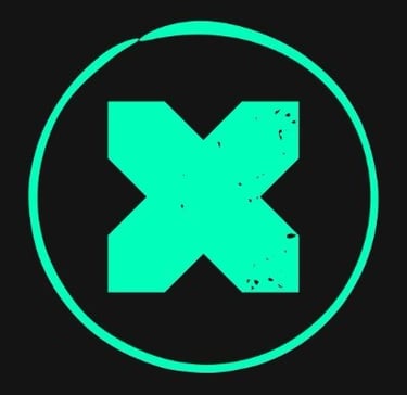 a green x symbol of a cross - country cross country cross country cross country cross