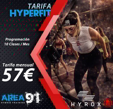 Tarifa 57€ Área 91 Hps