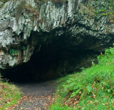 entrance to Dolaucothi Gold Mines in Carmarthenshire