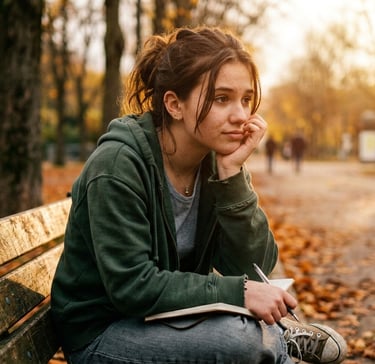 Jeune adulte dépression anxiété triste questions
