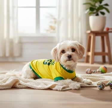 Roupinha Pet Brasil Camisa 10