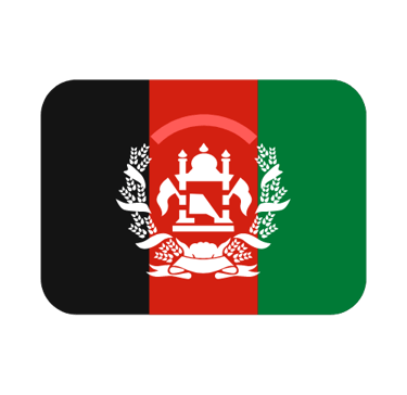 Bandera de Afganistán