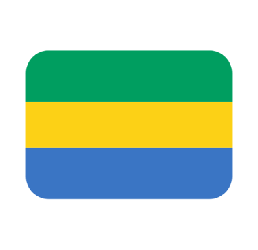 Bandera de Gabón