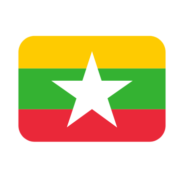 Bandera de Myanmar (Birmania)