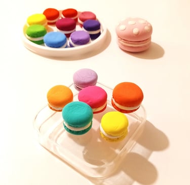 Macarons Air-Dry Clay