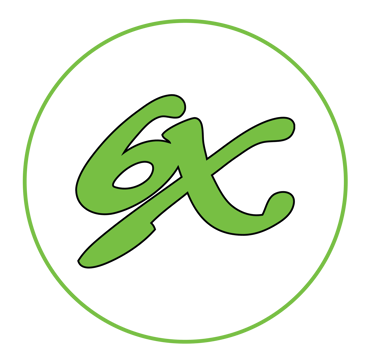 6x training logo
