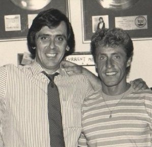 Charlie Kendall and Roger Daltry from the legendary rock band, The Who.