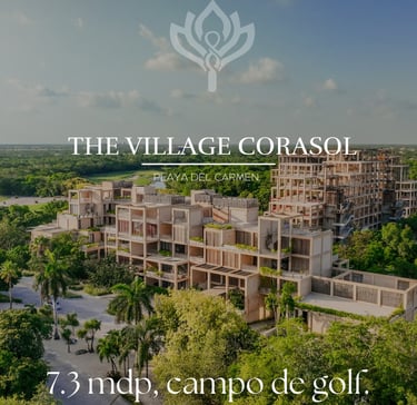 the village corasol departamento entrega inmediata campo de golf nick price beachclub alberca laguna