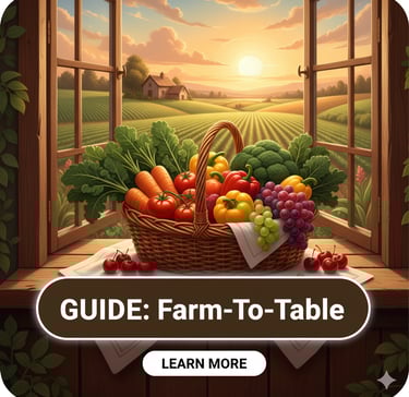 Farm to table website guide