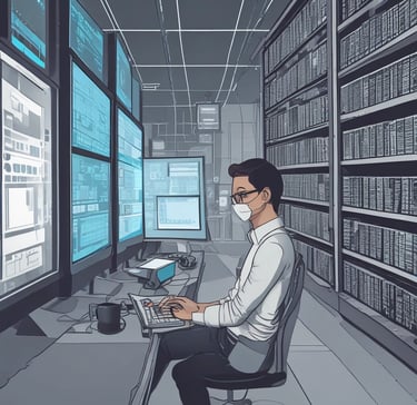 a man riding a skateboard down the side of a ramp