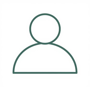 Créer une icône utilisateur minimaliste en style line a