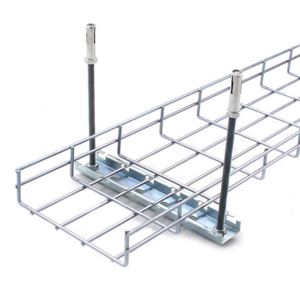 Apply to: Hang cable trays under ceiling  Fit for:Diameter of wire from 3.5mm to 6.0mm  Include: 1 u