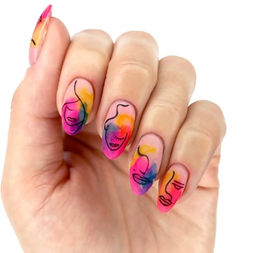 Professional gel manicure products