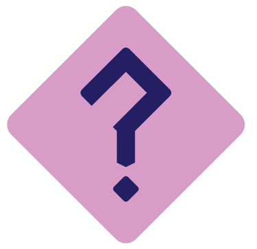 A question mark. Contact SquareKey Studio to find out more about our brand design services