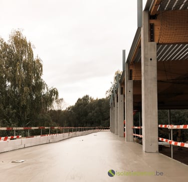 Hellingsbeton, schuimbeton nieuwbouw